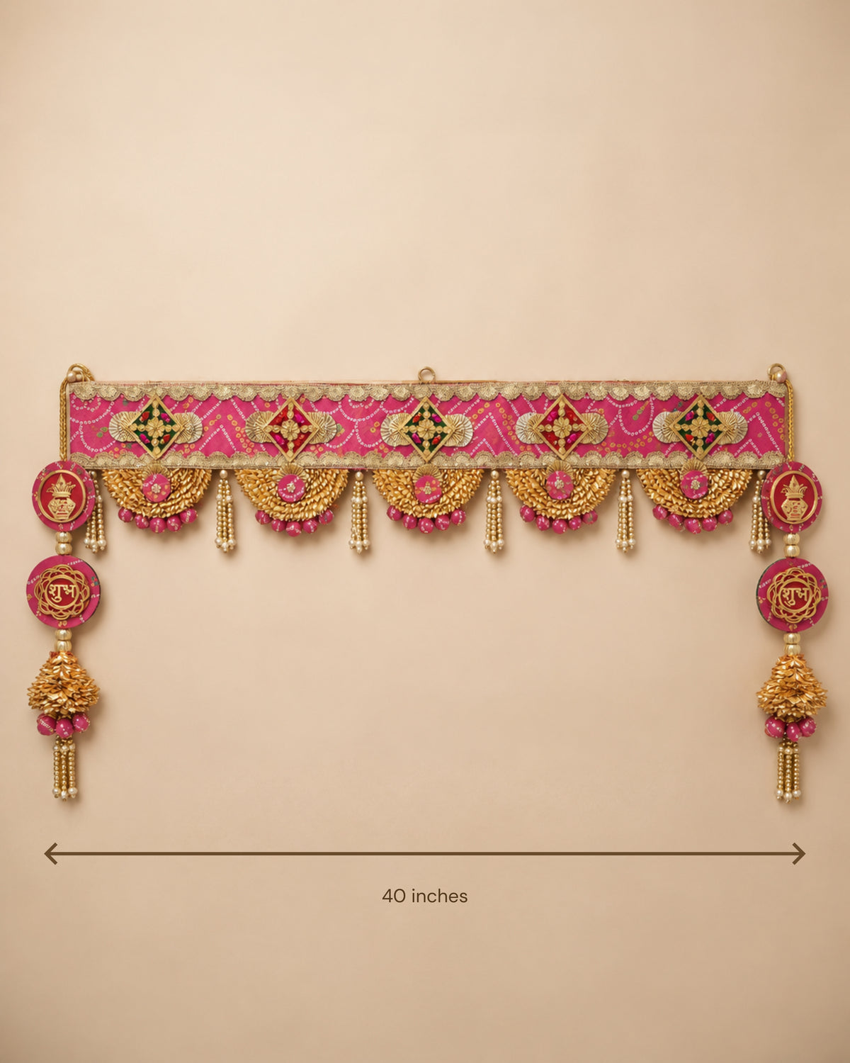 Royal Bandhej Bandanwar & Shubh Labh Set