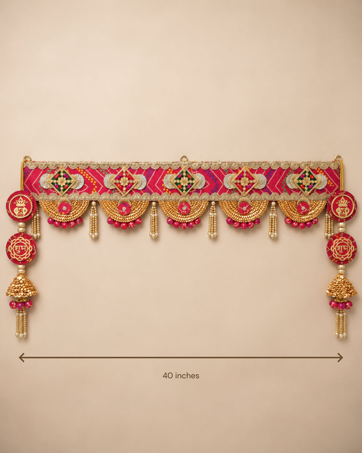 Royal Bandhej Bandanwar & Shubh Labh Set