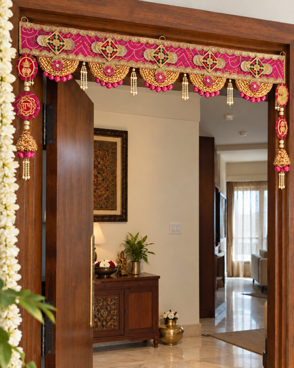 Royal Bandhej Bandanwar & Shubh Labh Set