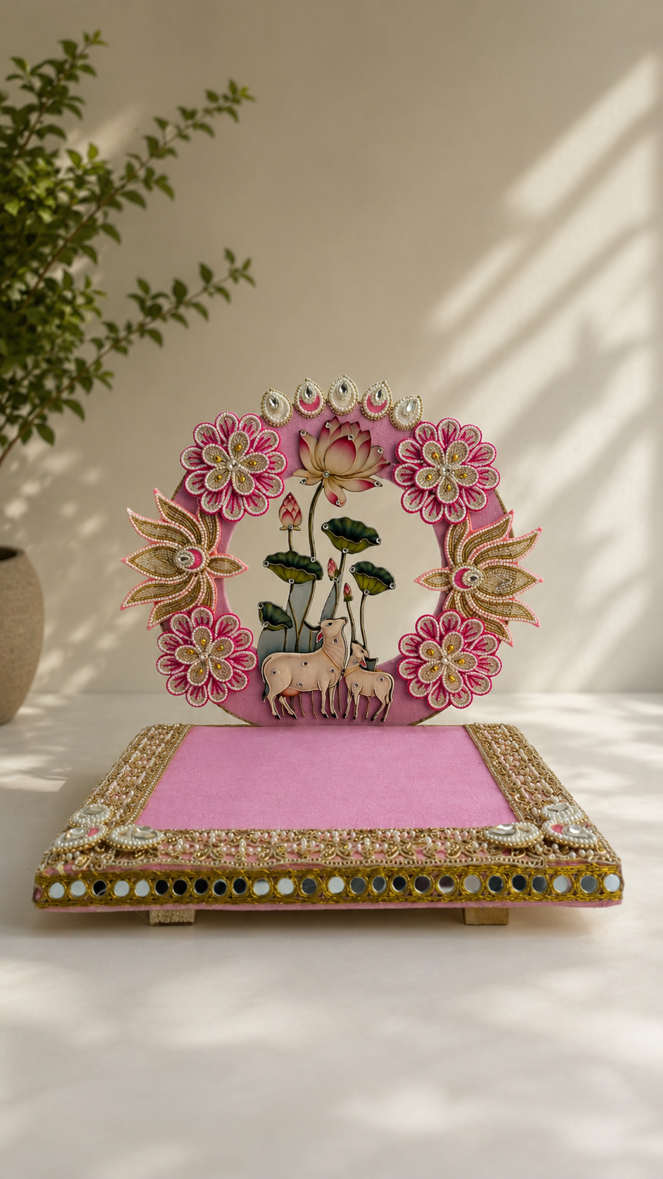 Ganpati Bappa Singhaasan (Foldable)