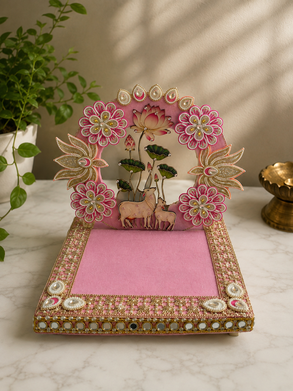 Ganpati Bappa Singhaasan (Foldable)