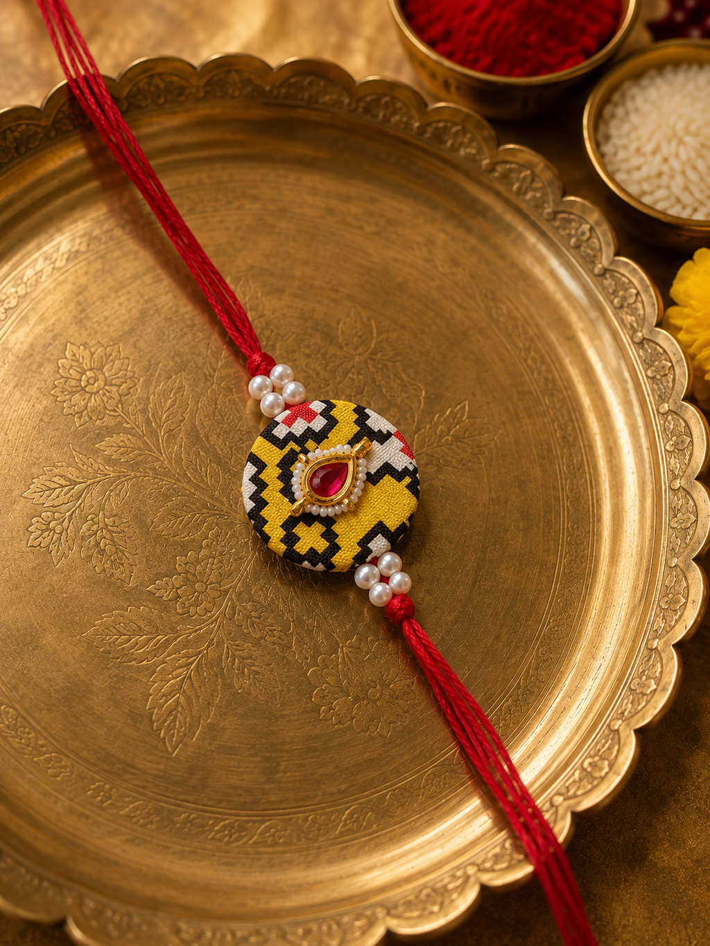 Traditional Patola Rakhis