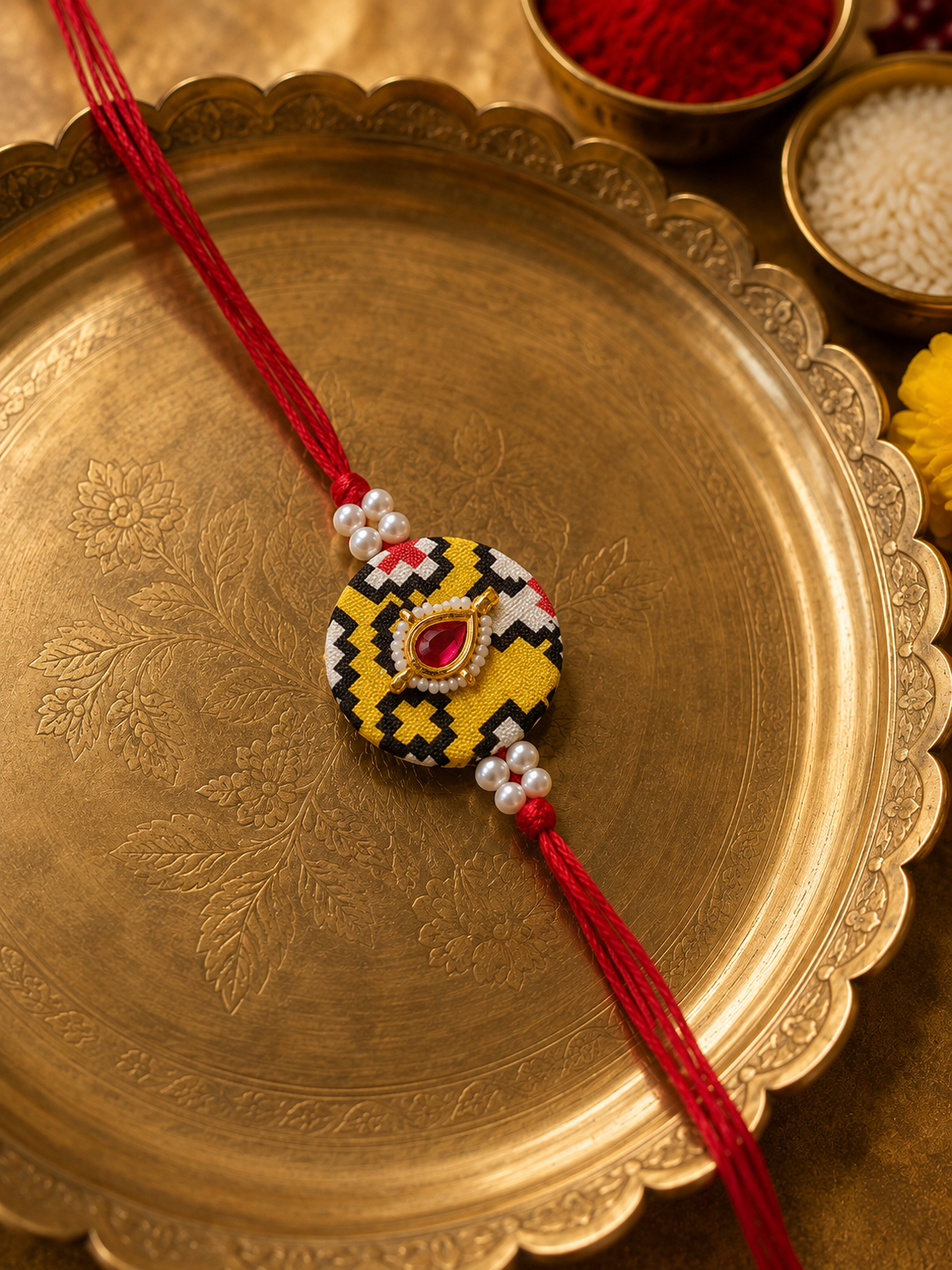 Traditional Patola Rakhis