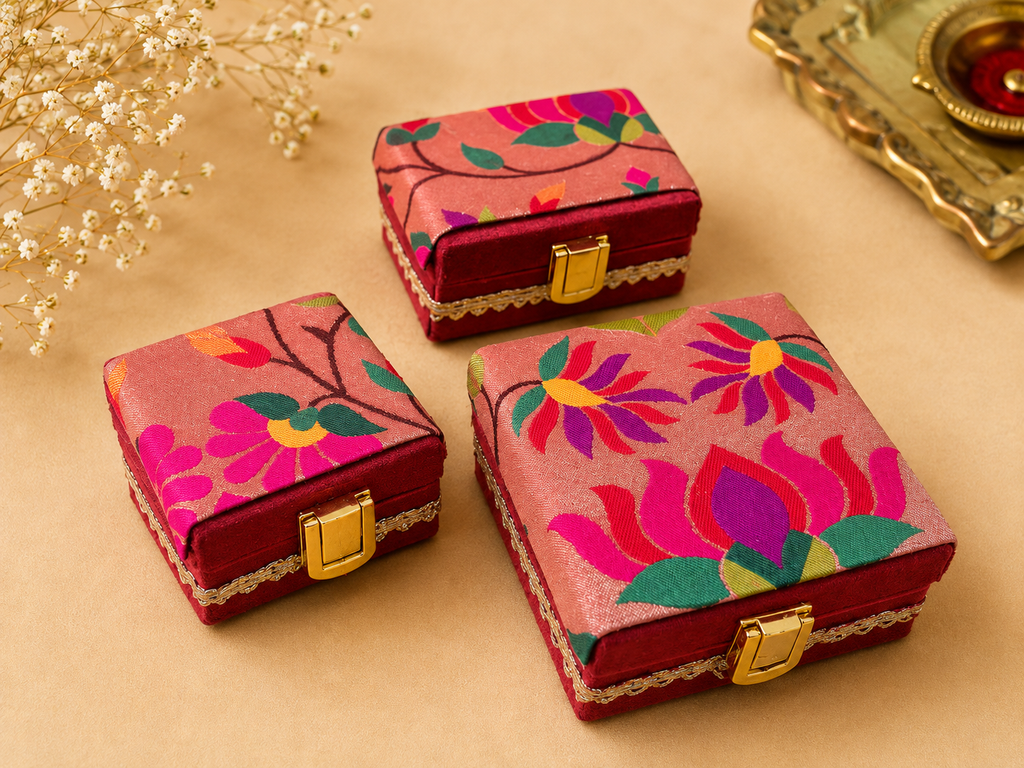 Full Paithani Coinboxes