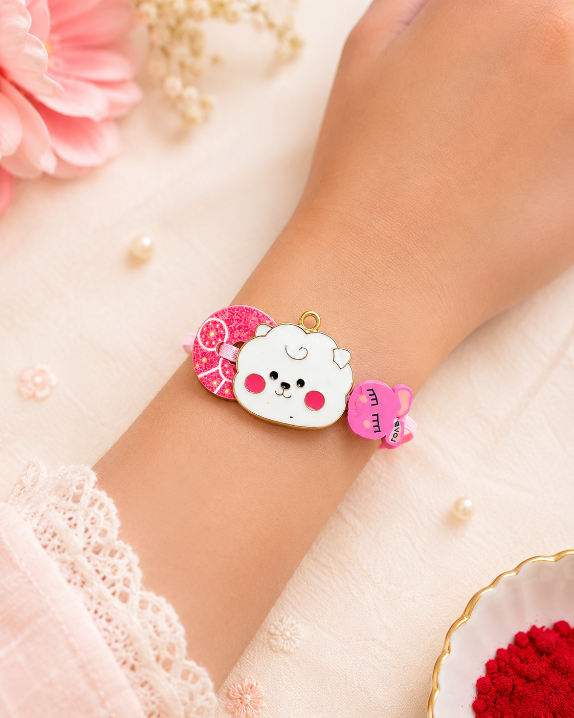 Cute Bear Kids Rakhi