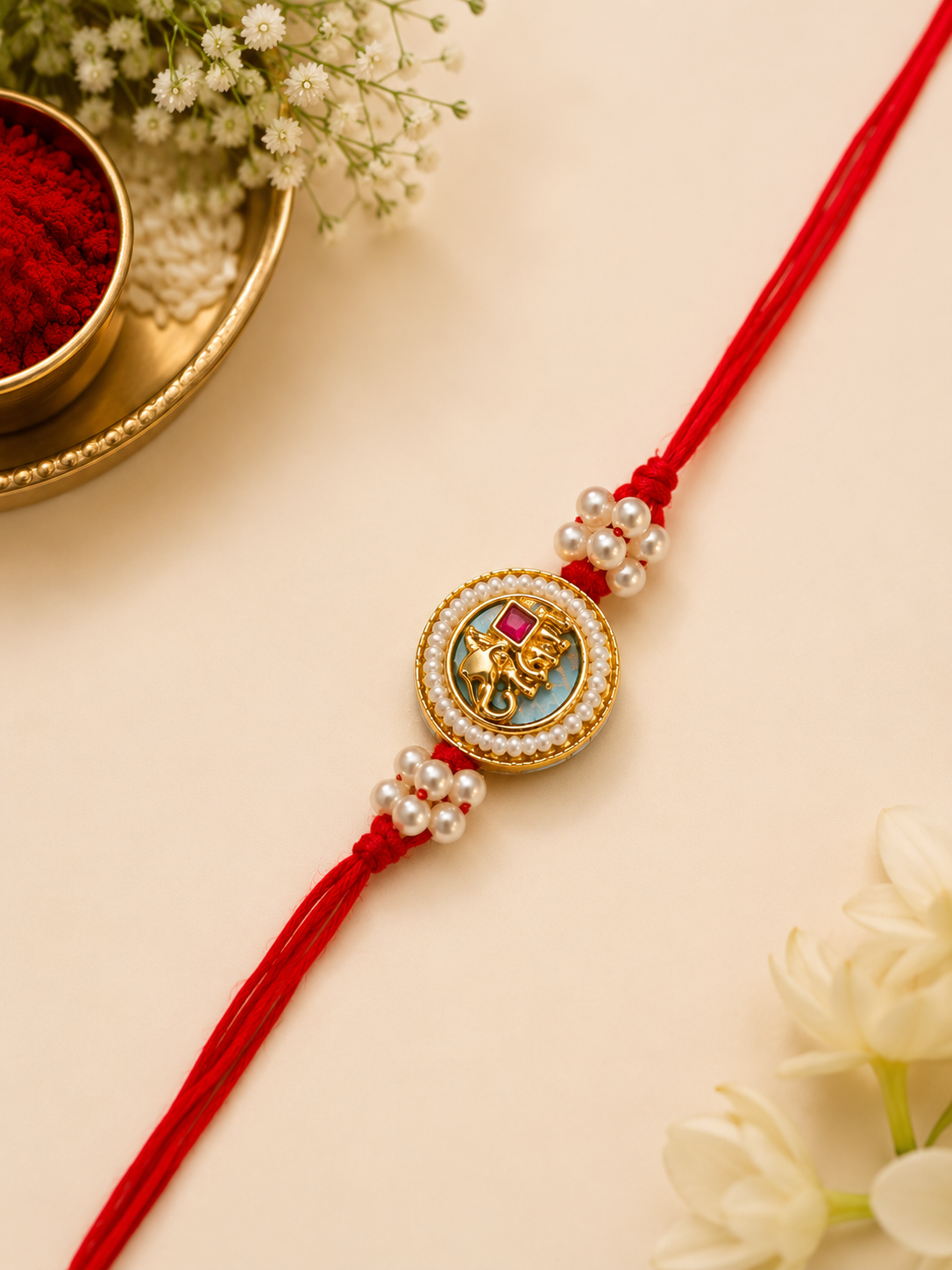 Red Elephant Designer Rakhi