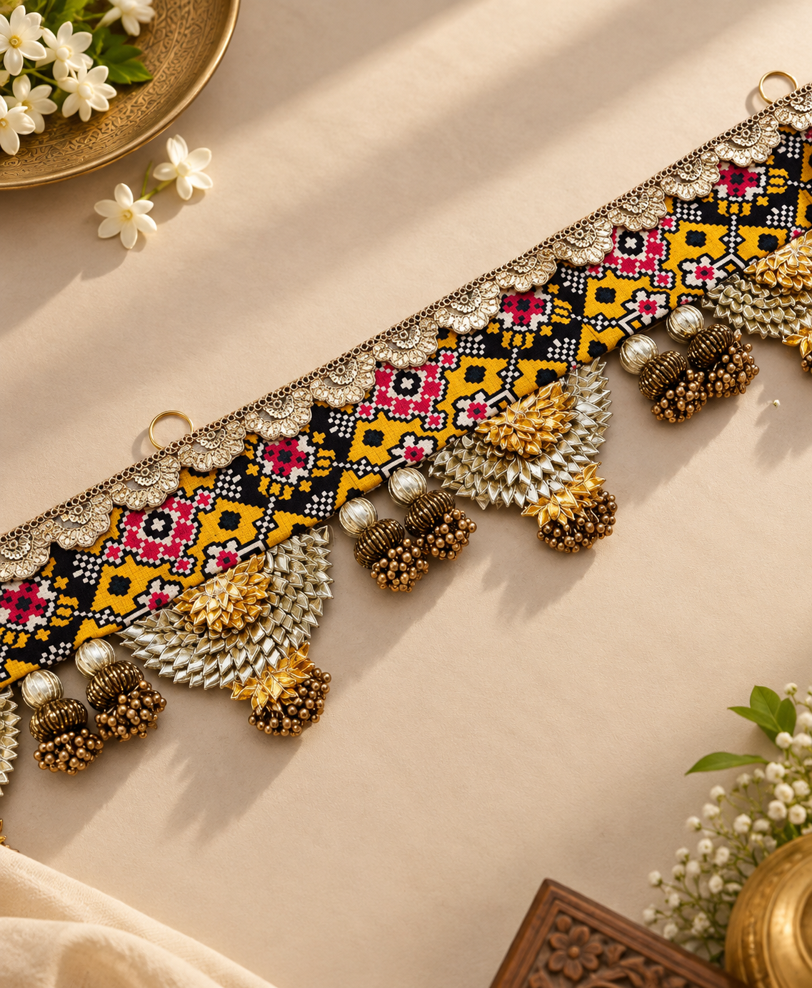 Patola Floral Bandanwar