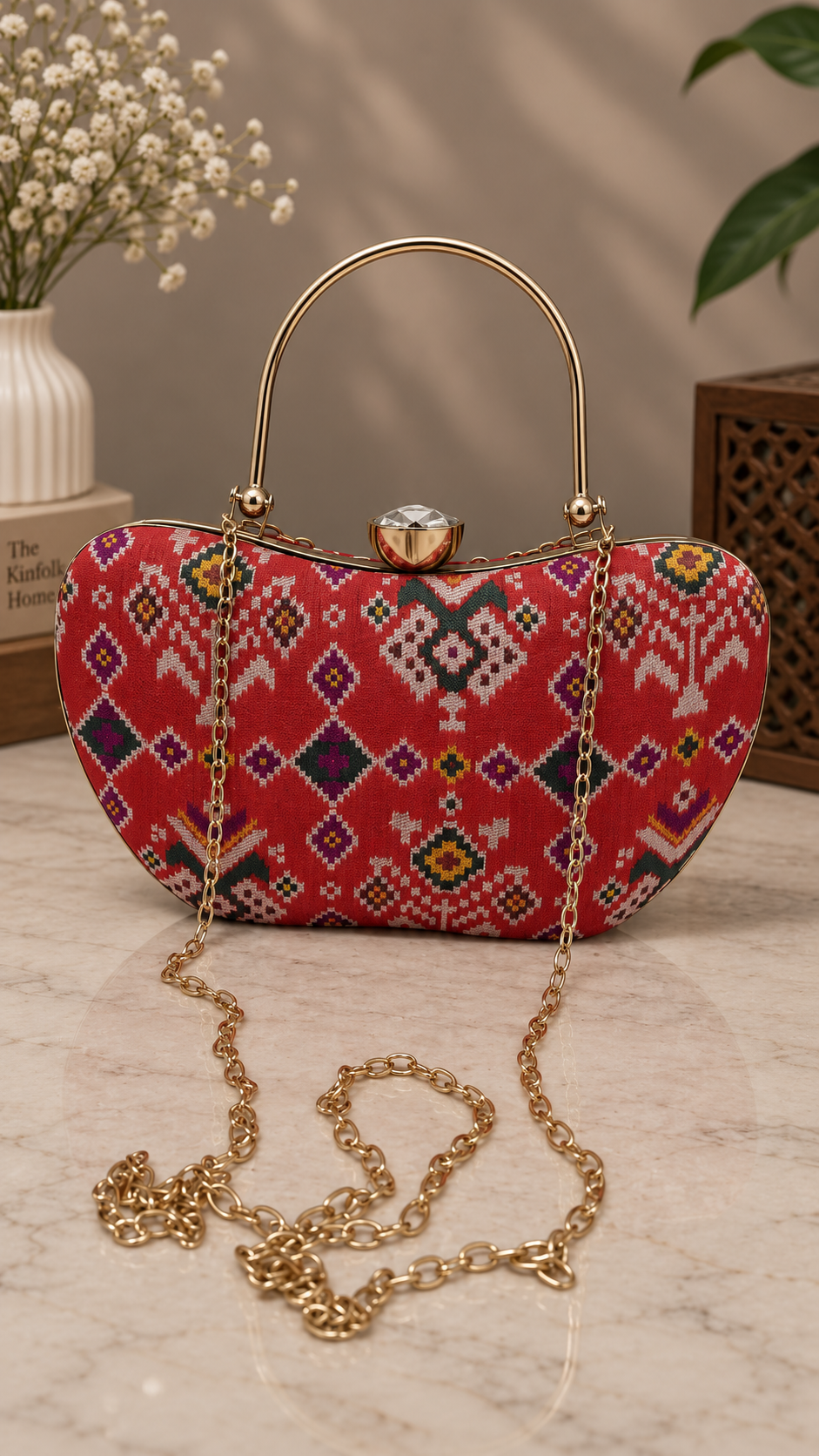 Patola Heritage Clutch