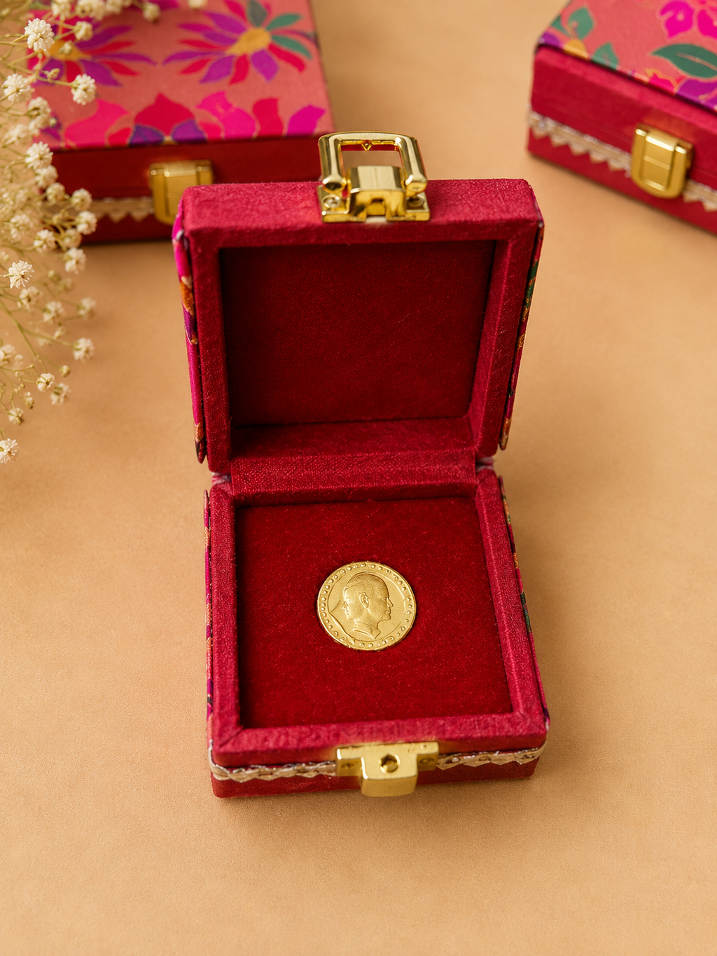 Full Paithani Coinboxes