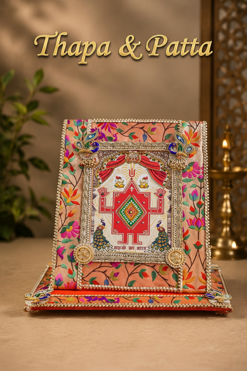 Paithani Wedding Ritual Set