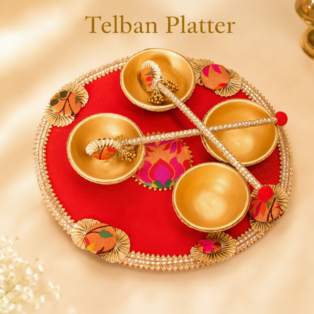 Paithani Wedding Ritual Set