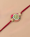 Om Chakra Paithani Rakhi