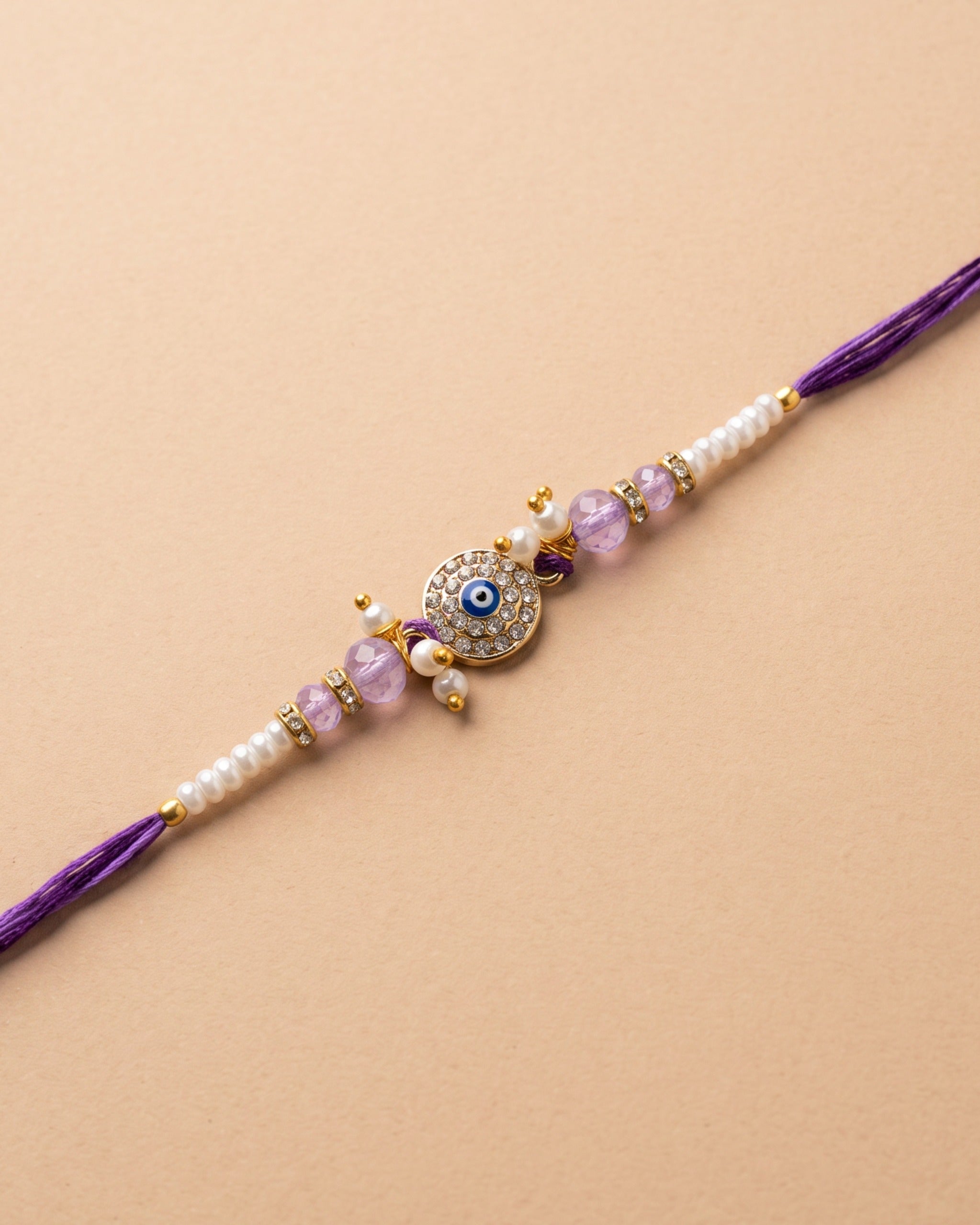 Evil Eye Pearl Rakhi