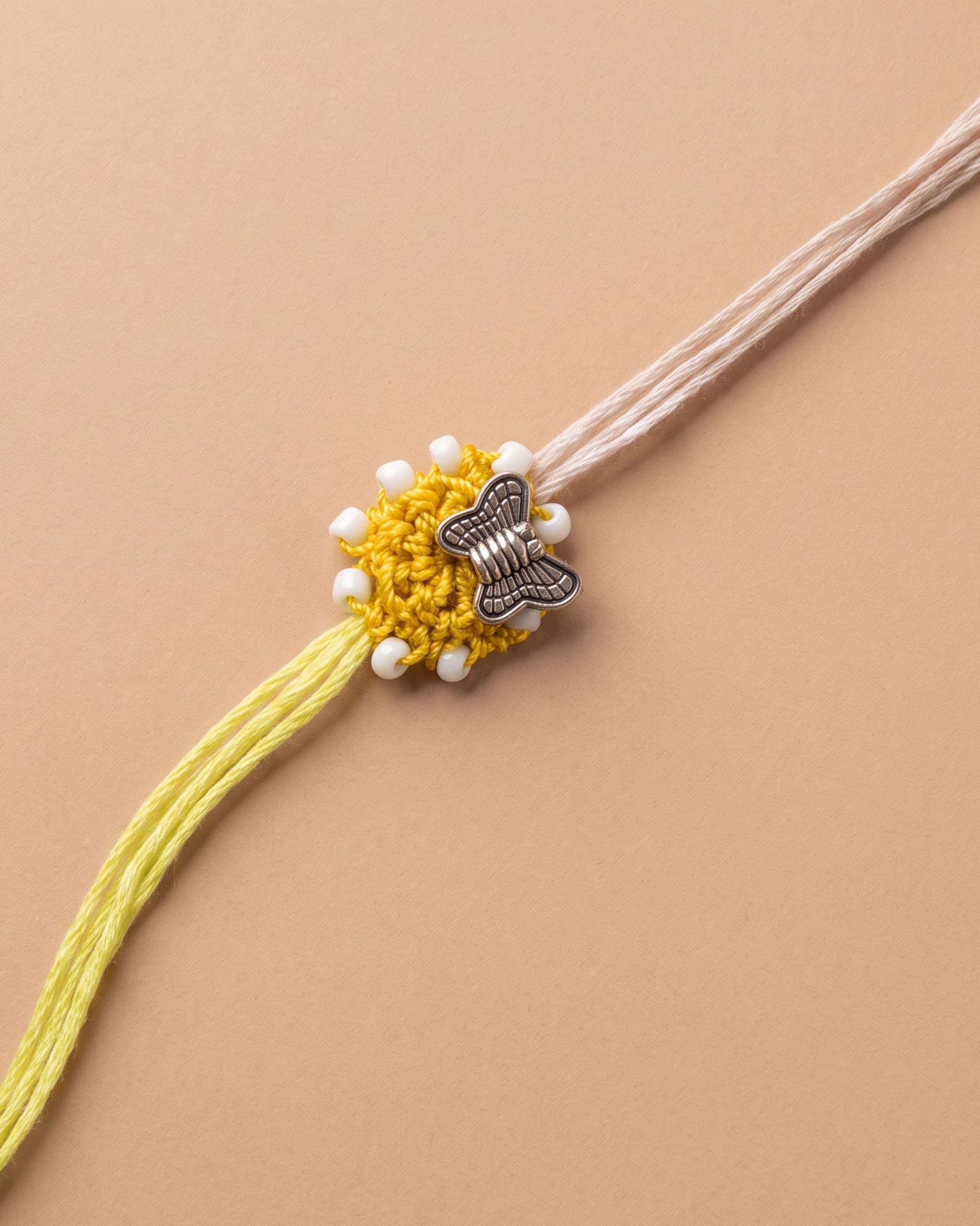 Butterfly Macrame Rakhi