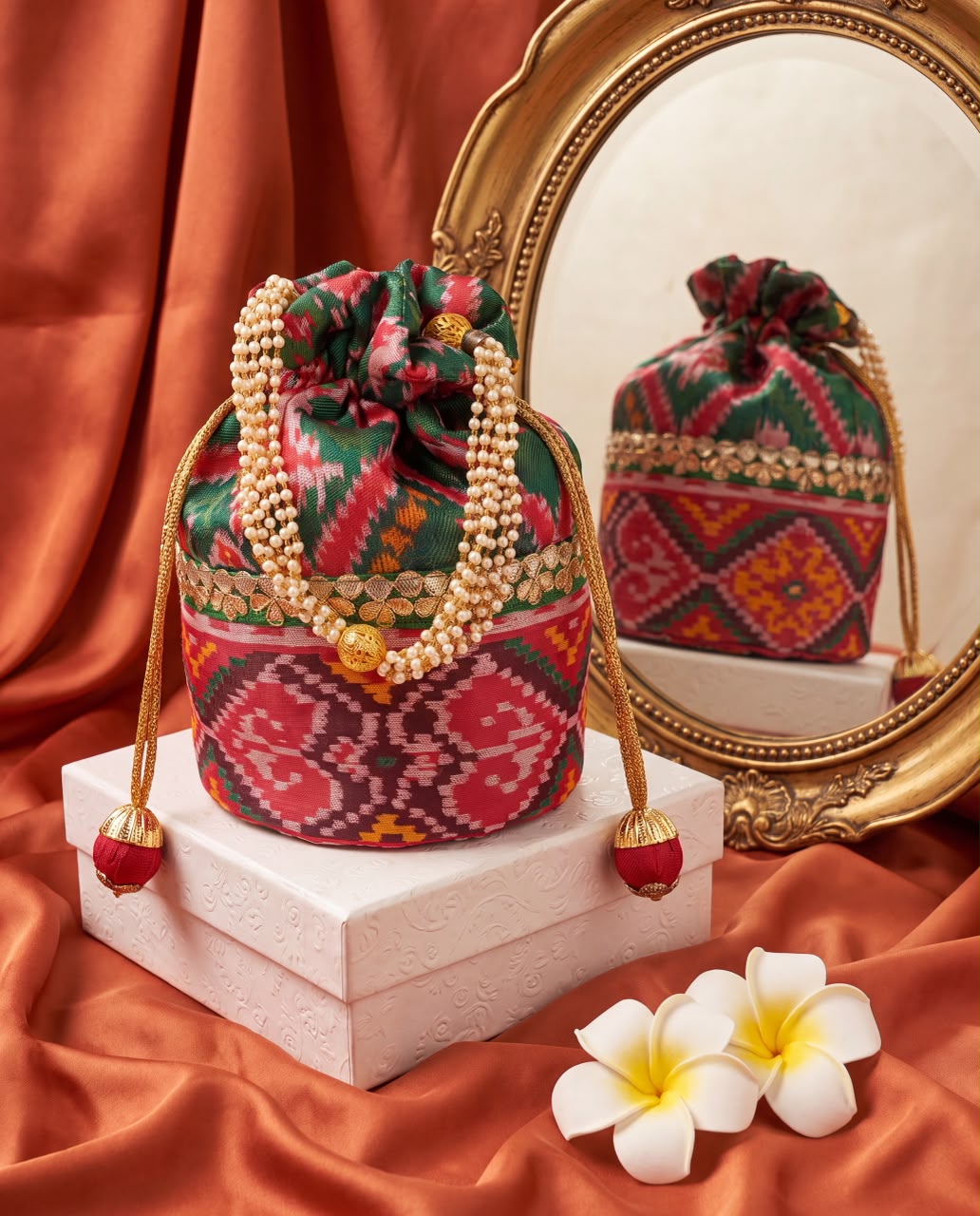 Double Ikkat Patola Potli