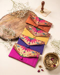 Soft Paithani Envelopes (Pack of 4)
