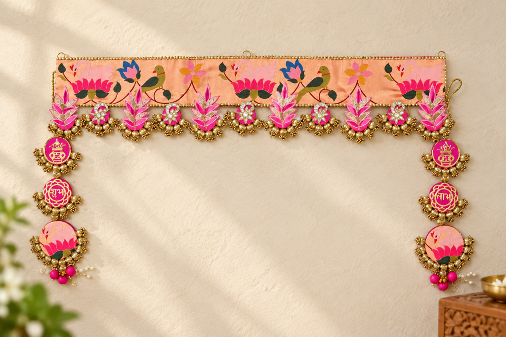 Royal Paithani Bandanwar & Shubh Labh Set